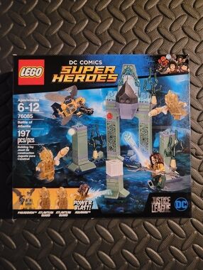 LEGO DC Comics Super Heroes: 76085 Battle of Atlantis, New and Factory Sealed